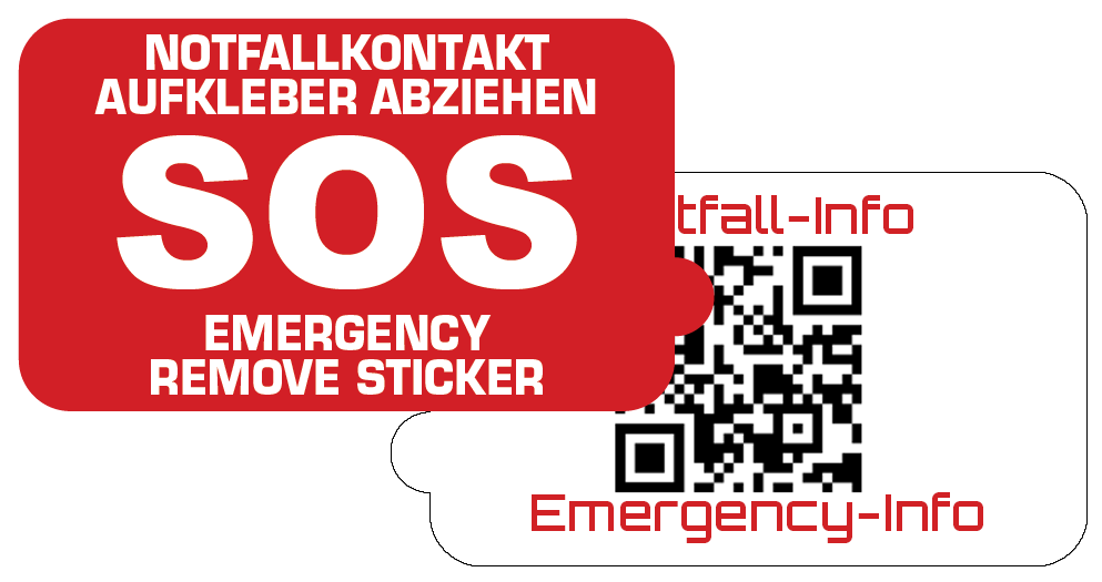 Cux SOS Personennotfall eckig